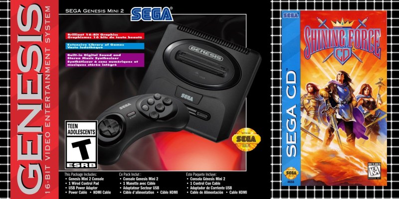 Sega Genesis Mini 2 supply production manufacturing limited one tenth of the original Japan only shipping North America games list confirmed