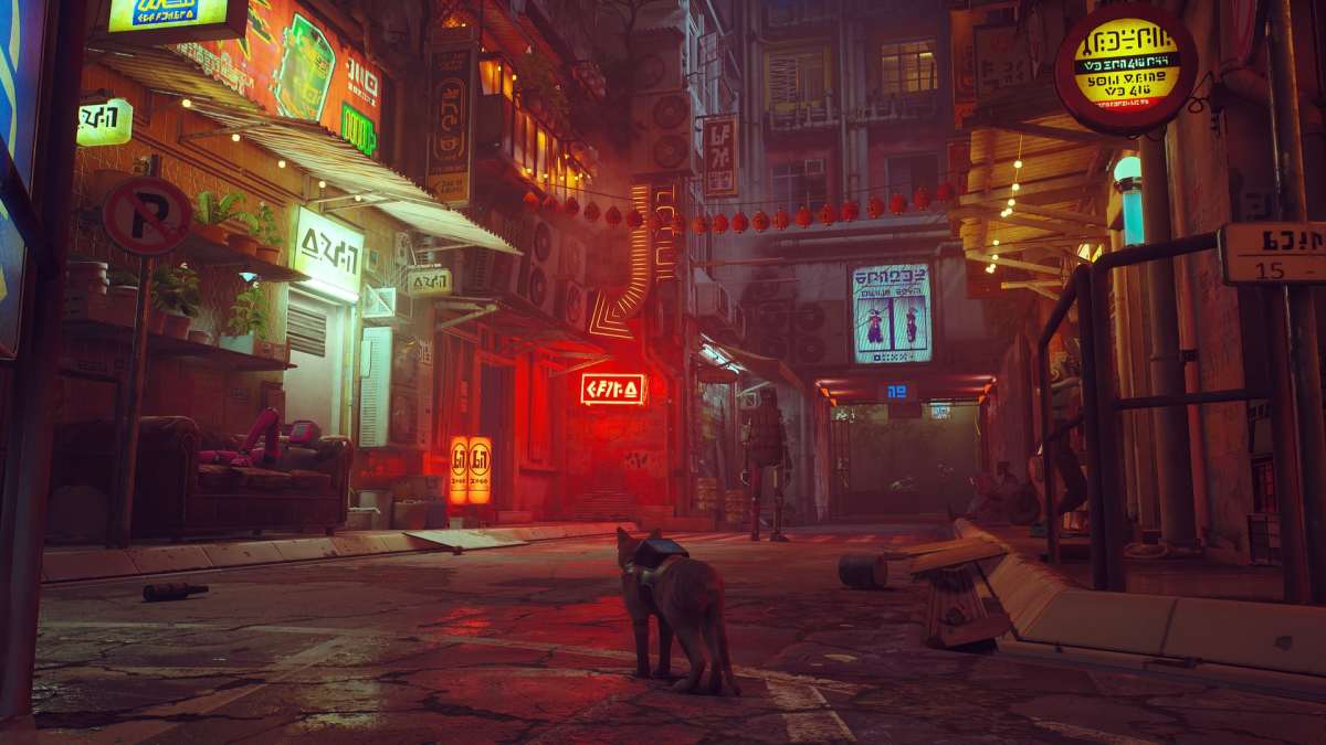 Best Steam Summer Sale 2023 Steam Deck Games / BlueTwelve PS4 PS5 game Stray is cat perspective on dogs life, hope in dystopian cyberpunk or hopepunk dog's life