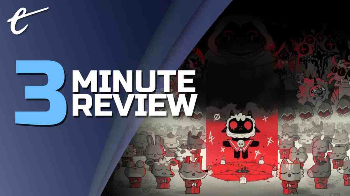 Cult of the Lamb Review in 3 Minutes Massive Monster Devolver Digital game roguelite base builder