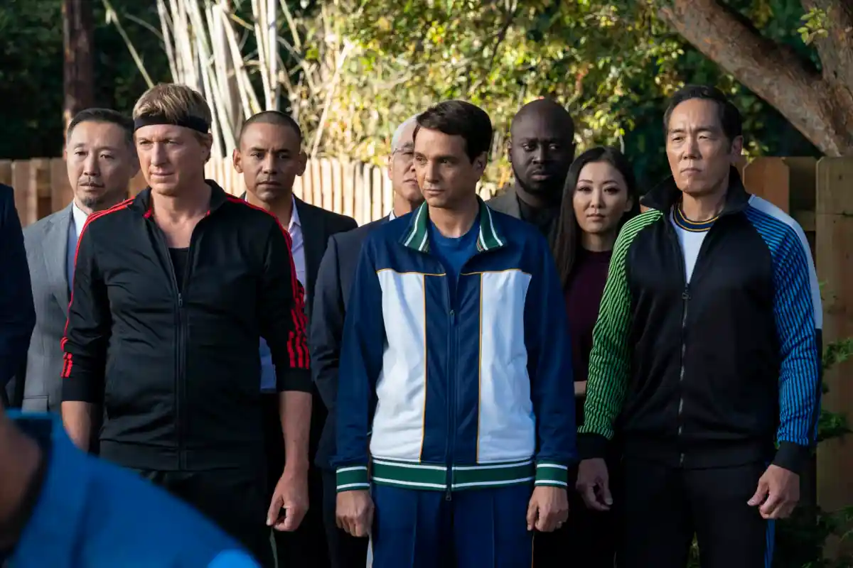Netflix: Cobra Kai season 5 first-look images reveal the return of Sean Kanan as Mike Barnes and new sensei Kim Da-Eun, played by Alicia Hannah-Kim.