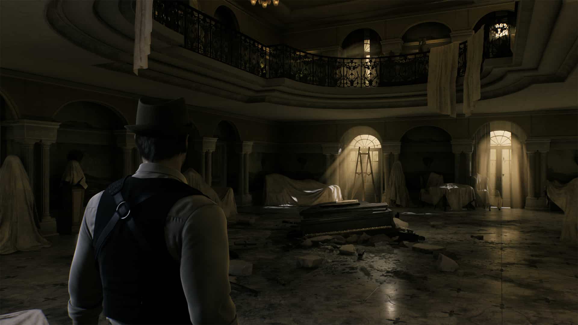 new Alone in the Dark reboot reimagining video game Pieces Interactive THQ Nordic PS5 PC Xbox Series X S XSX PlayStation 5 survival horror 1920s gothic American South story combat puzzles