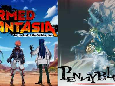 Kickstarter gameplay trailer live now A spiritual successor Double Kickstarter for Armed Fantasia and Penny Blood from creators of Wild Arms and Shadow Hearts is coming soon.