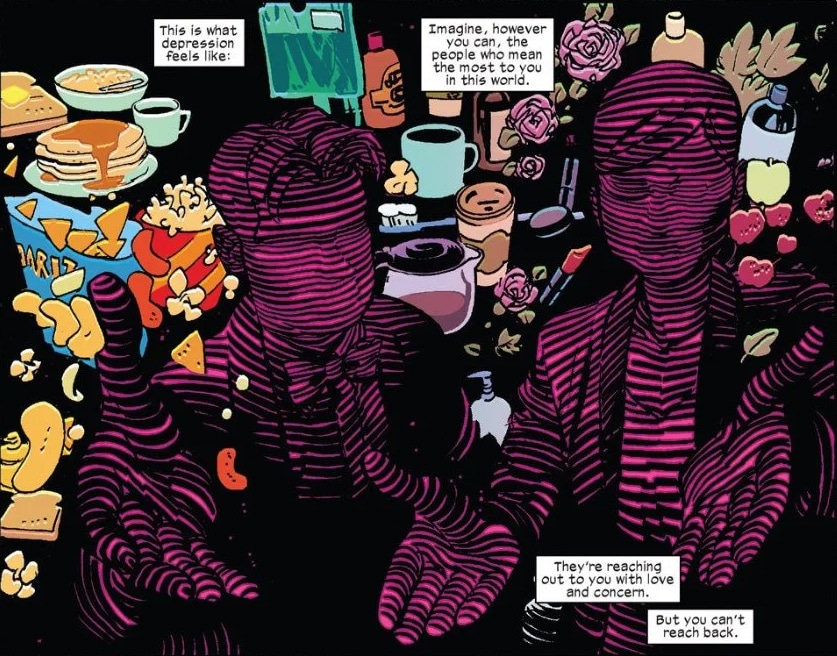 Mark Waid Daredevil depression