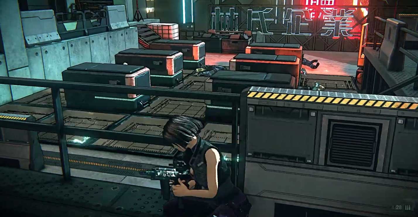 Fear Effect Reinvented teaser trailer Forever Entertainment Megapixel remake