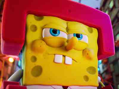 SpongeBob SquarePants: The Cosmic Shake gameplay trailer THQ Nordic Digital Showcase 2022 Purple Lamp