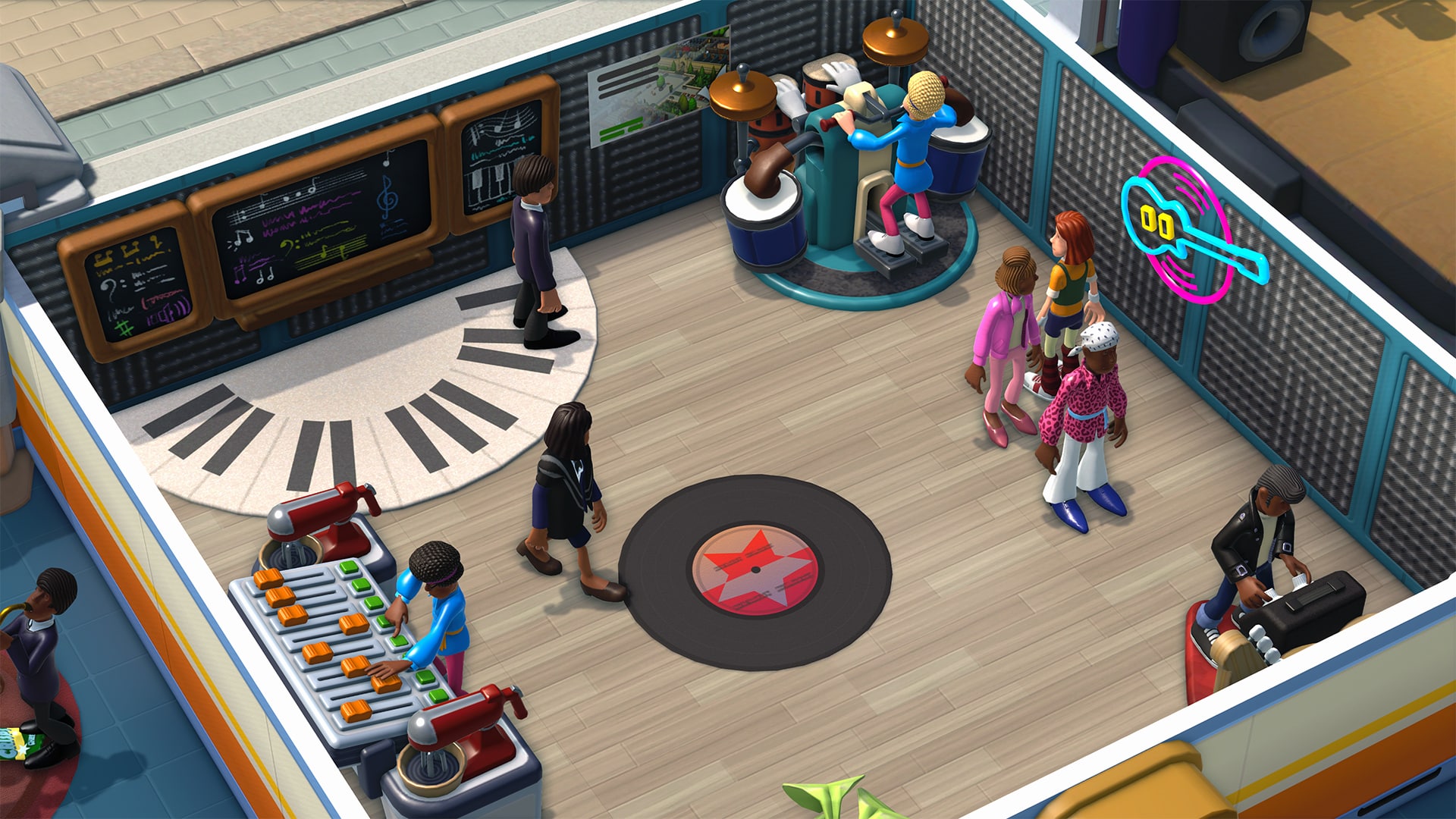 Two Point Campus review PC Steam Sega Two Point Studios accessible fun funny charming management sim simulation