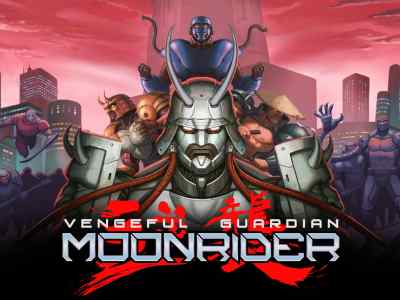 Vengeful Guardian: Moonrider announcement trailer JoyMasher The Arcade Crew action 16-bit platformer sidescroller Mega Man X