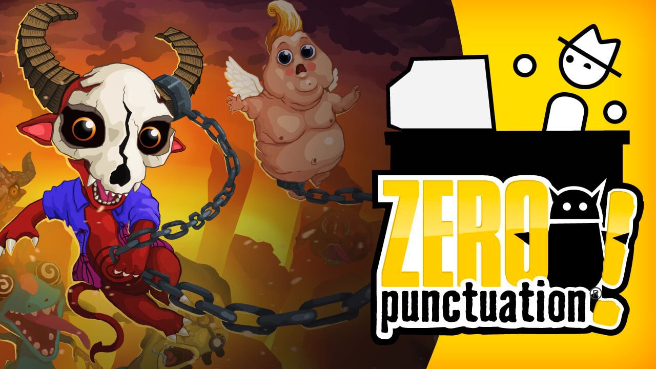 Hell Pie Zero Punctuation review Yahtzee Croshaw Sluggerfly Headup 3D platformer