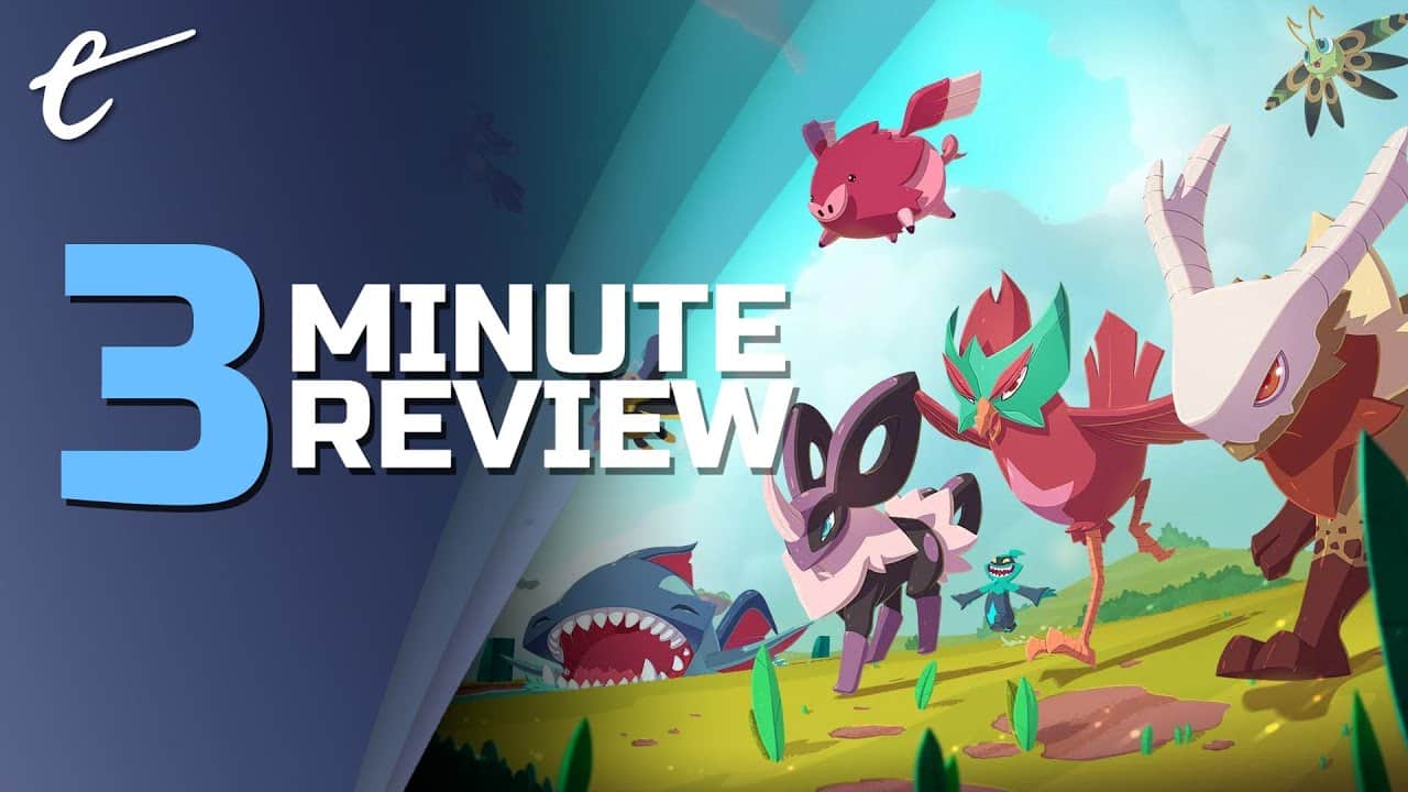 Temtem Review in 3 Minutes Crema Pokemon Pokémon MMO hardcore enjoyable 2v2 combat but boring collecting