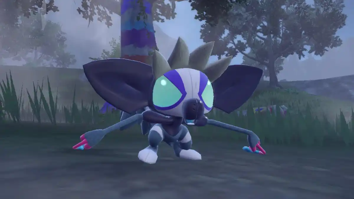 Video trailer: The latest new Pokémon in Pokémon Scarlet & Violet is a blue-and-gray Poison/Normal type named Grafaiai, a toxic monkey.