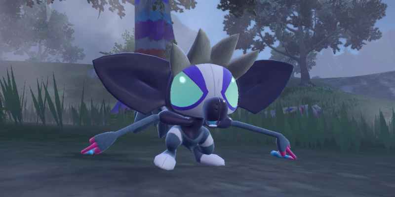 Video trailer: The latest new Pokémon in Pokémon Scarlet & Violet is a blue-and-gray Poison/Normal type named Grafaiai, a toxic monkey.