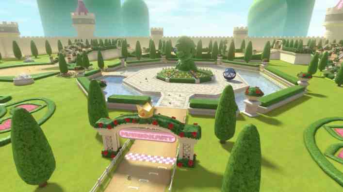 Mario Kart 8 Deluxe Booster Course Pass Footage Shows Peach Gardens and Merry Mountain DLC