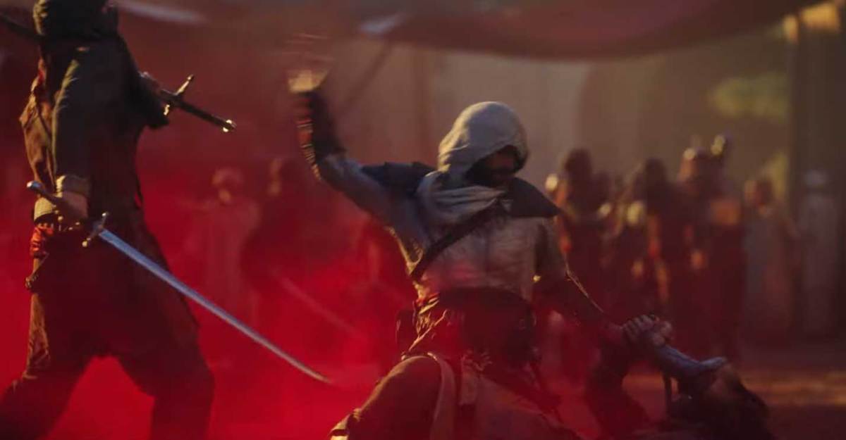 Assassins Creed Mirage cinematic trailer announcement official Ubisoft 9th century Baghdad stealth original core back to roots parkour stealth assassination gameplay ACM AC Basim Assassin's Creed Mirage