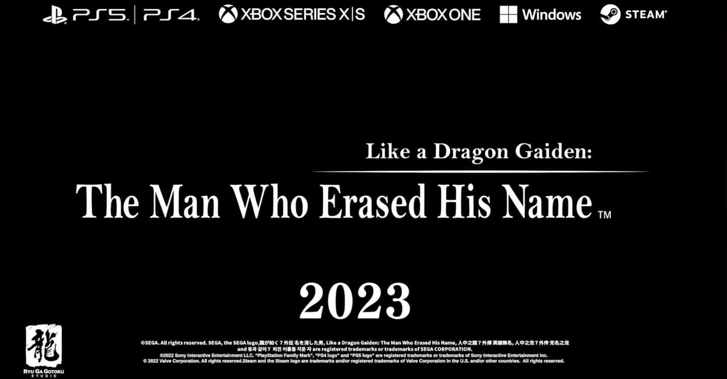 Like A Dragon Gaiden: The Man Who Erased His Name Shares Extended