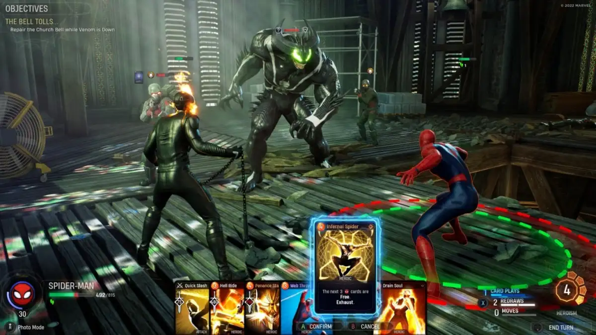 gameplay cards explanation How Do Combat Mechanics Work in Marvels Midnight Suns Marvel's
