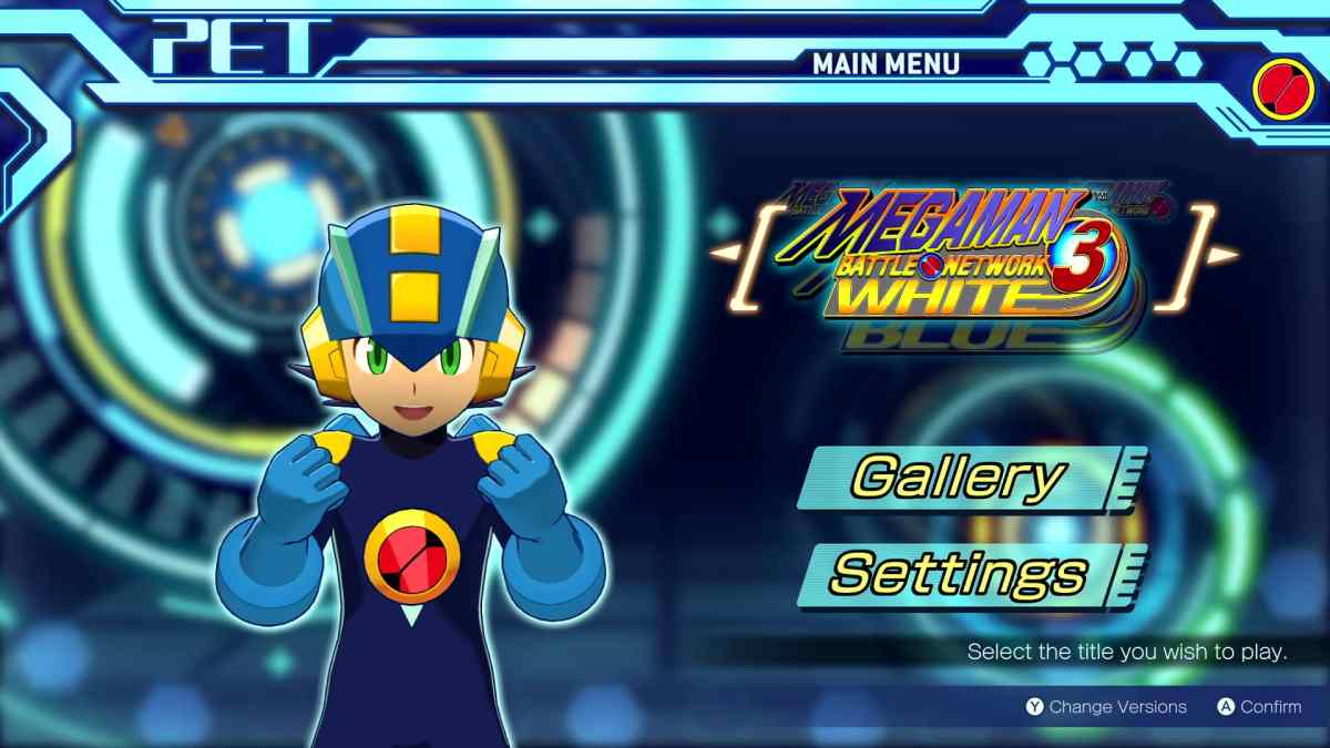 Mega Man Battle Network Legacy Collection online battles chip trading confirmed Nintendo Switch PlayStation 4 PS4 PC Steam Capcom Tokyo Game Show 2022 2023 release date