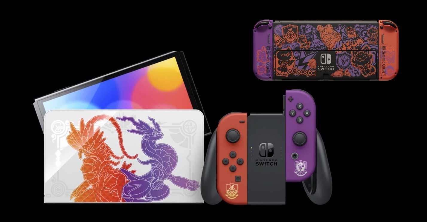 Nintendo Switch OLED Pokémon Scarlet and Violet Edition release date price November 4 $359.99