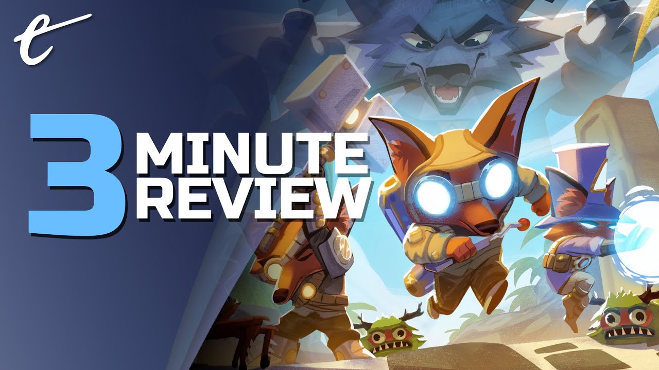 Trifox Review in 3 Minutes Glowfish Interactive Big Sugar twinstick shooter