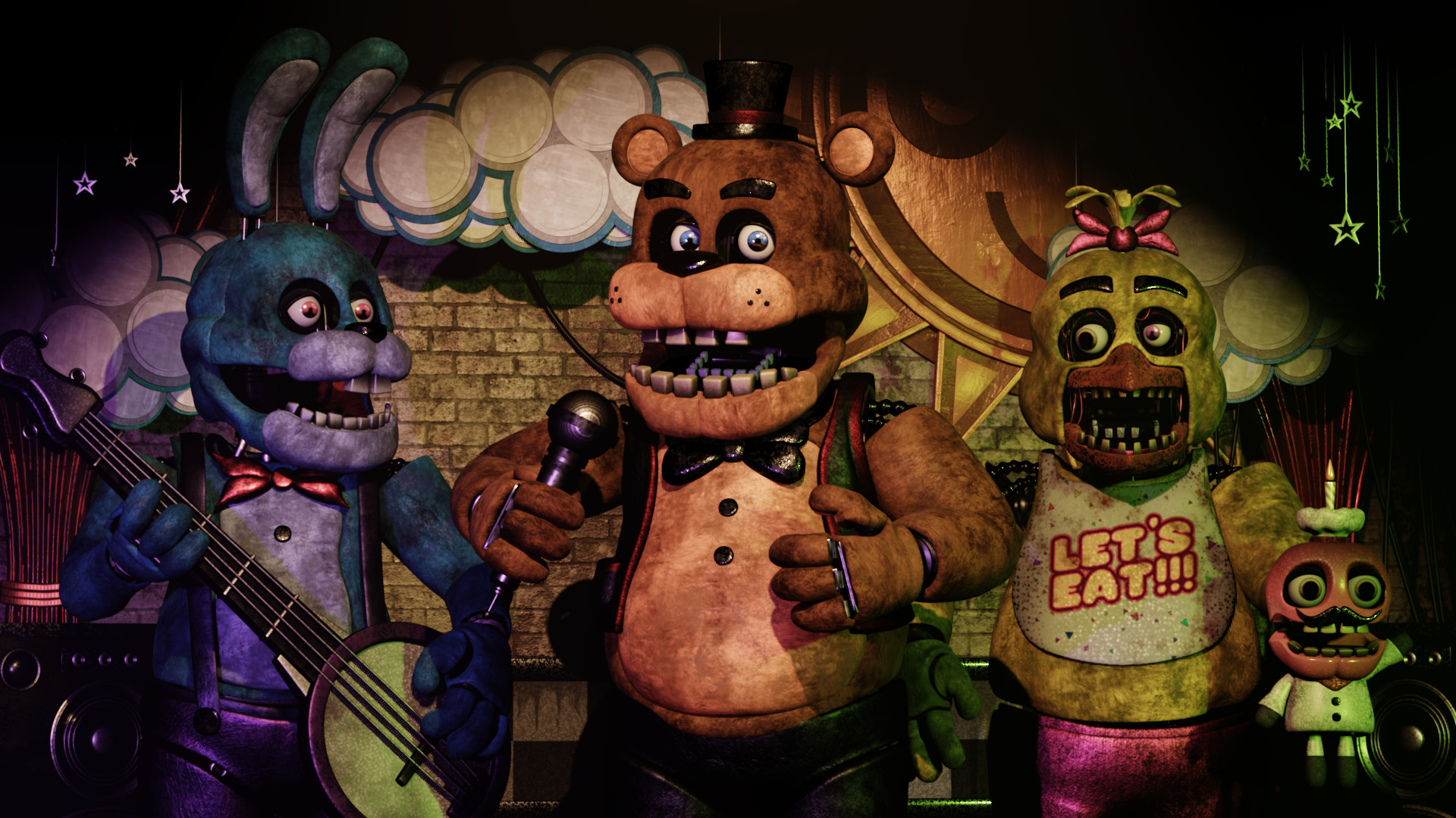Five Nights at Freddys FNAF movie stars filming February 2023 director Emma Tammi Jim Hensons Creature Shop animatronics Freddy's Henson's