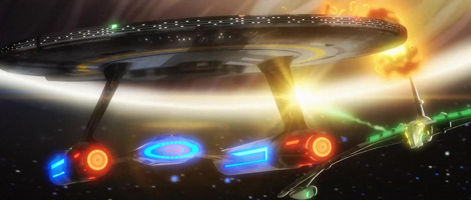 Star Trek: Lower Decks season 3 episode 8 review Crisis Point 2: Paradoxus 308 uses movie techniques to offer criticism of Generations