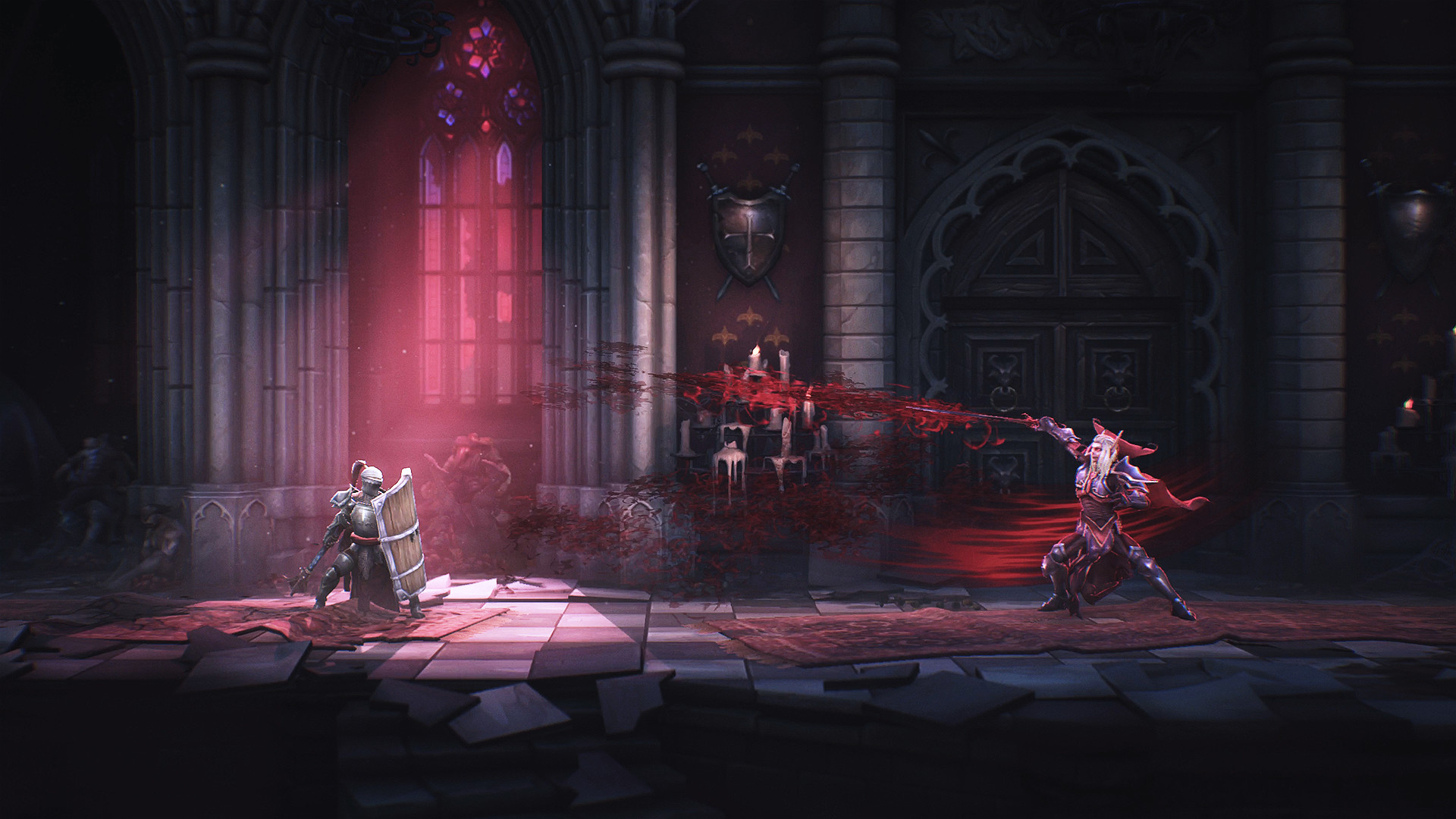 Mandragora interview Primal Game Studio creative director István Zsuffa and art lead Ildikó Tóth dark art Soulslike Metroidvania DLC gameplay bosses new info for Kickstarter