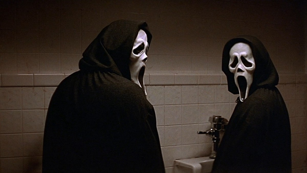 Scream 2 Is the Best Horror Movie Slasher Sequel, from Wes Craven and Kevin Williamson, clever and meta analysis and response
