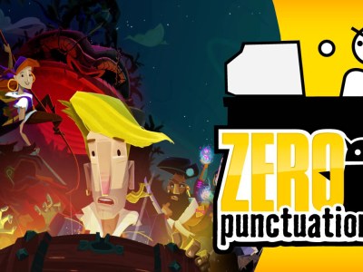 Return to Monkey Island Zero Punctuation review Yahtzee Croshaw Terrible Toybox Devolver Digital