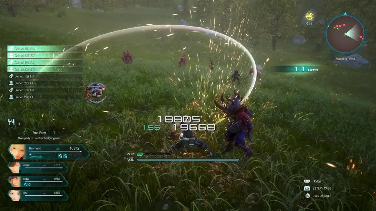 combat Star Ocean: The Divine Force review for PlayStation 5 PS5 from tri-Ace and Square Enix - fun, strange action RPG JRPG with great exploration