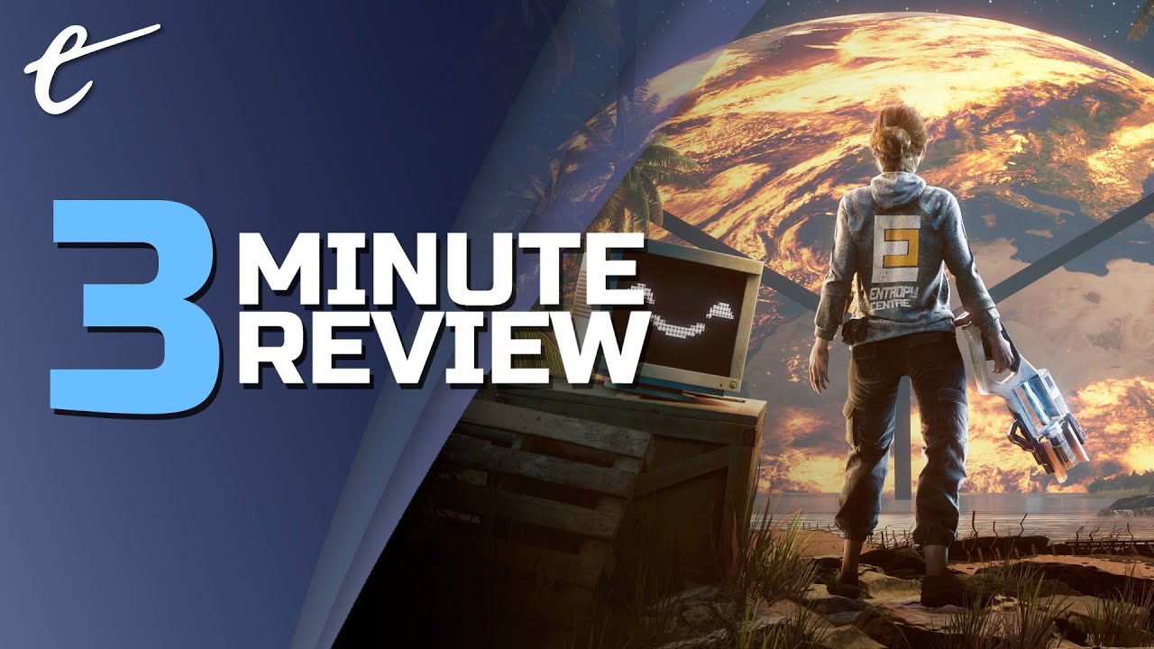 The Entropy Centre Review in 3 Minutes Playstack Stubby Games weird reverse time puzzles that get janky