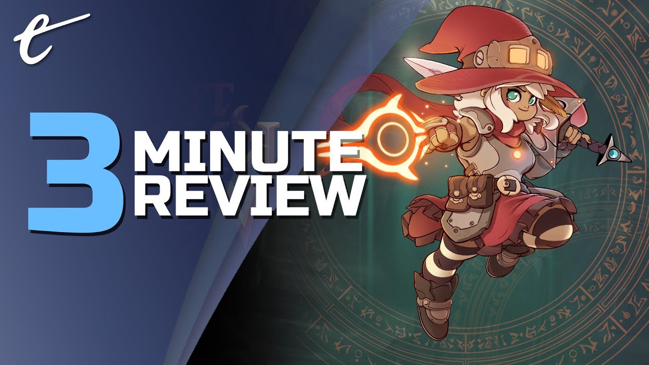 The Knight Witch Review in 3 Minutes Super Mega Team Team17 shmup shoot em up metroidvania bullet hell