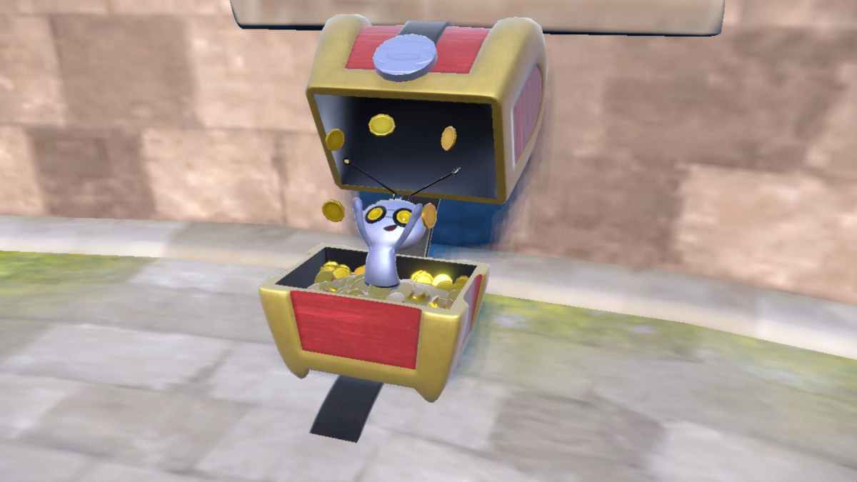 Gimmighoul Is Pokémon Scarlet & Violet's Adorable Gold-Hoarding Ghost Type