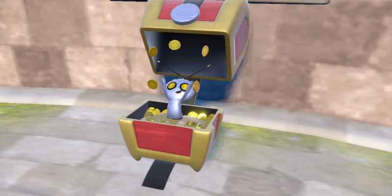 Gimmighoul Is Pokémon Scarlet & Violet's Adorable Gold-Hoarding Ghost Type
