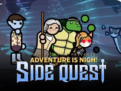 Adventure Is Nigh: Side Quest Episode 3 Cat Cat Bang Bang finale sponsored by TaleSpire and BouncyRock Entertainment, Escapist D&D Dungeons & Dragons campaign with Marty Sliva as Buca Di Beppo, Will Cruz as Aaron Mooney (no relation), JM8 as Susan Sheerfist, and Liv Shircel as Musk Goodsex