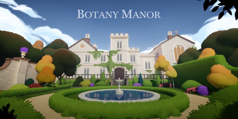 Botany Manor puzzle game first-person plant Whitethorn Games Balloon Studios Laure De Mey