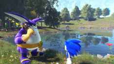 Fishing with Big the Cat is the best part of Sonic Frontiers because it lets you skip all the parts of the game that are no fun.