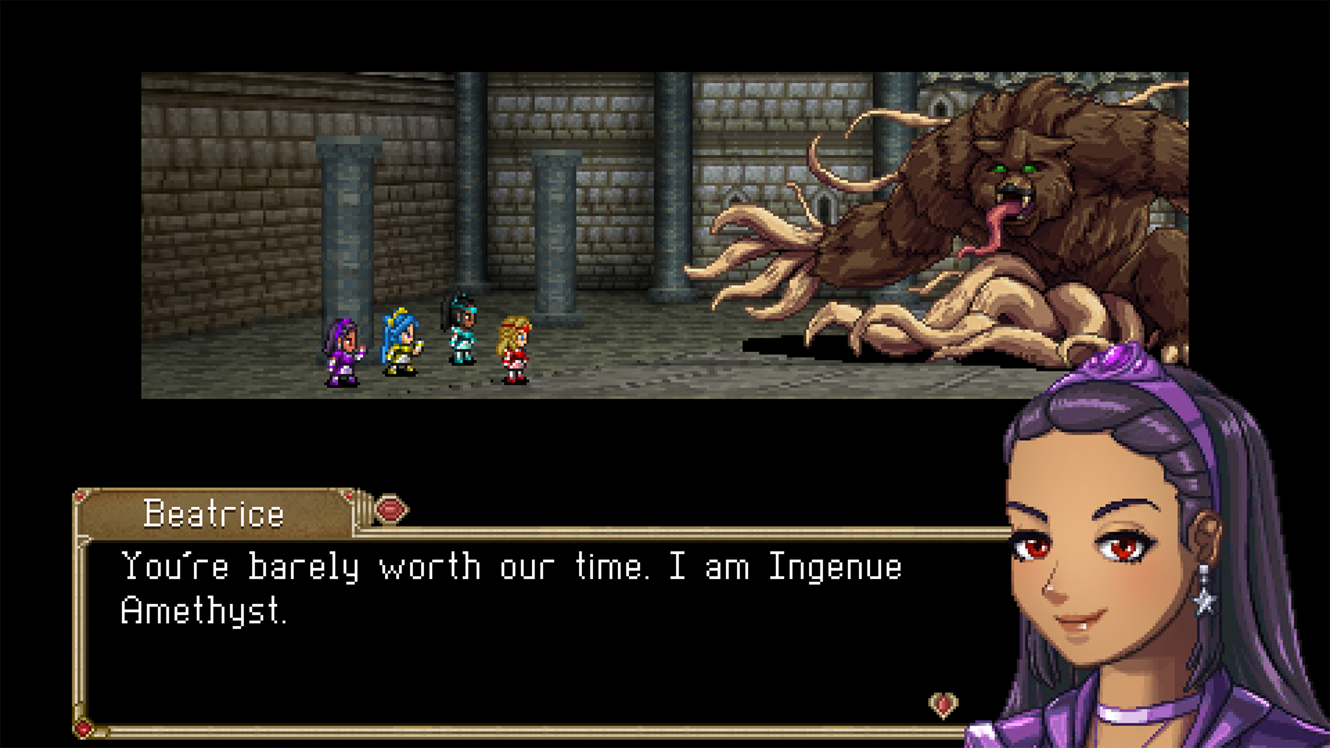 This Way Madness Lies review Zeboyd Games RPG Sailor Moon magical girl Shakespeare short game with excellent combat taken from Cosmic Star Heroine