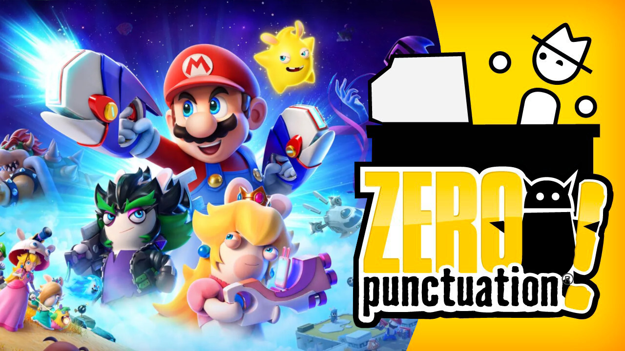 Zero Punctuation Yahtzee Croshaw Mario + Rabbids Sparks of Hope Ubisoft Nintendo