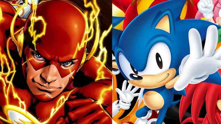 who is faster Barry Allen as the Flash in DC comics and Sonic the Hedgehog from SEGA