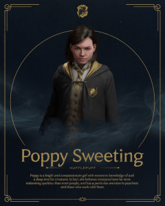 Todos los personajes de Hogwarts Legacy Poppy Sweeting
