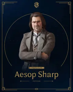All Characters in Hogwarts Legacy Aesop Sharp