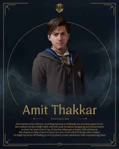 All Characters in Hogwarts Legacy Amit Thakkar