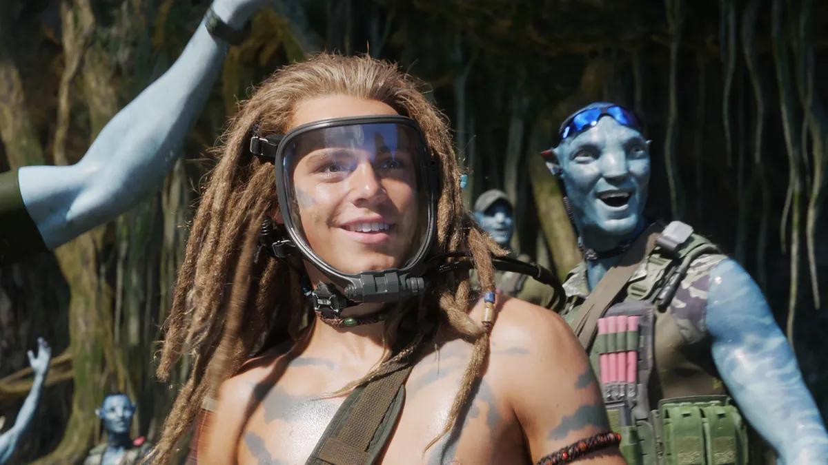 Avatar 2 The Way of Water cast actor Jack Champion as Spider