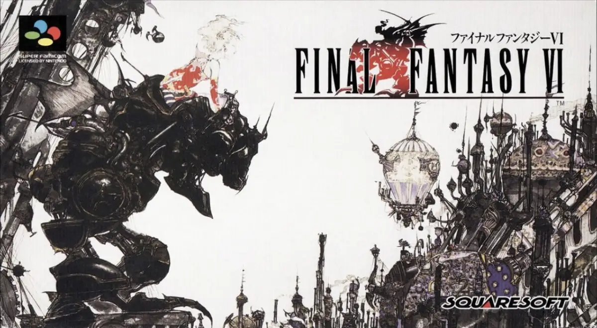 top 5 best Final Fantasy franchise box cover art - FF PSP VI FF6 SFC VII FF7 PS1 XII Zodiac Age FF12 Japan XIV Shadowbringers FF14