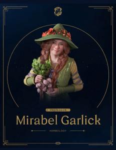 Todos los personajes de Hogwarts Legacy Mirabel Garlick