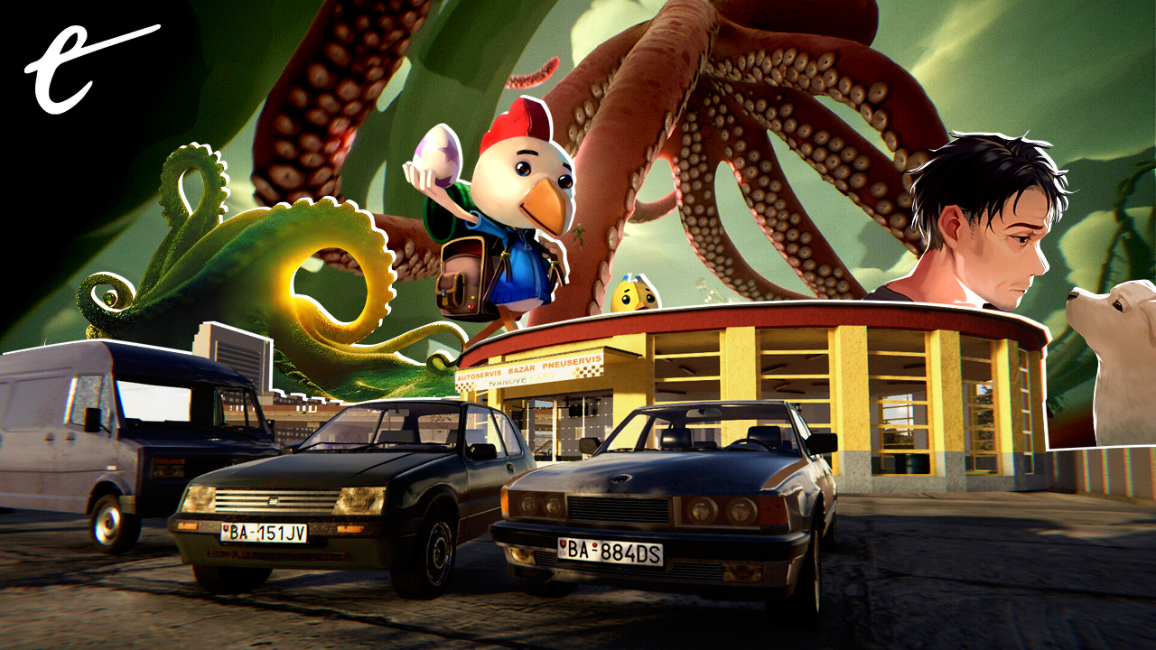 Here are 5 indie games for you to watch: Death in the Water 2, Vivat Slovakia, Chasing the Unseen, Bangkok Story: A Stray Dog, & PaperKlay!