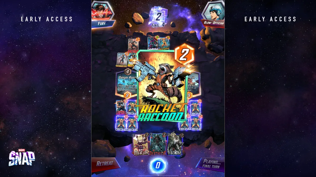 fun is not the goal in collectible CCG Marvel Snap, owing to bot enhanced win rate, gambler rush, general progression create manufactured discontent