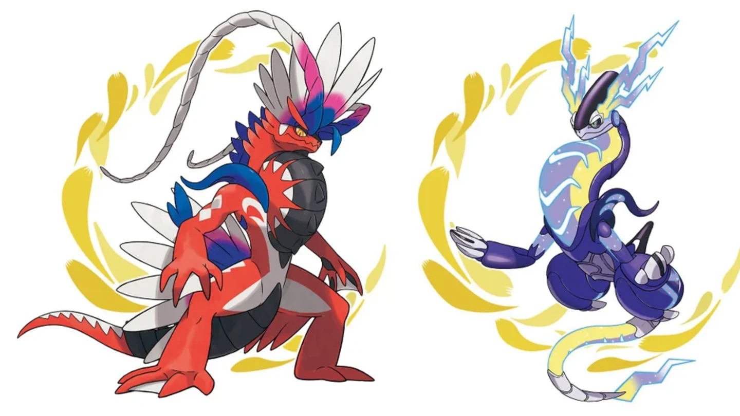 list of all legendary Pokémon in Scarlet and Violet with key information details
