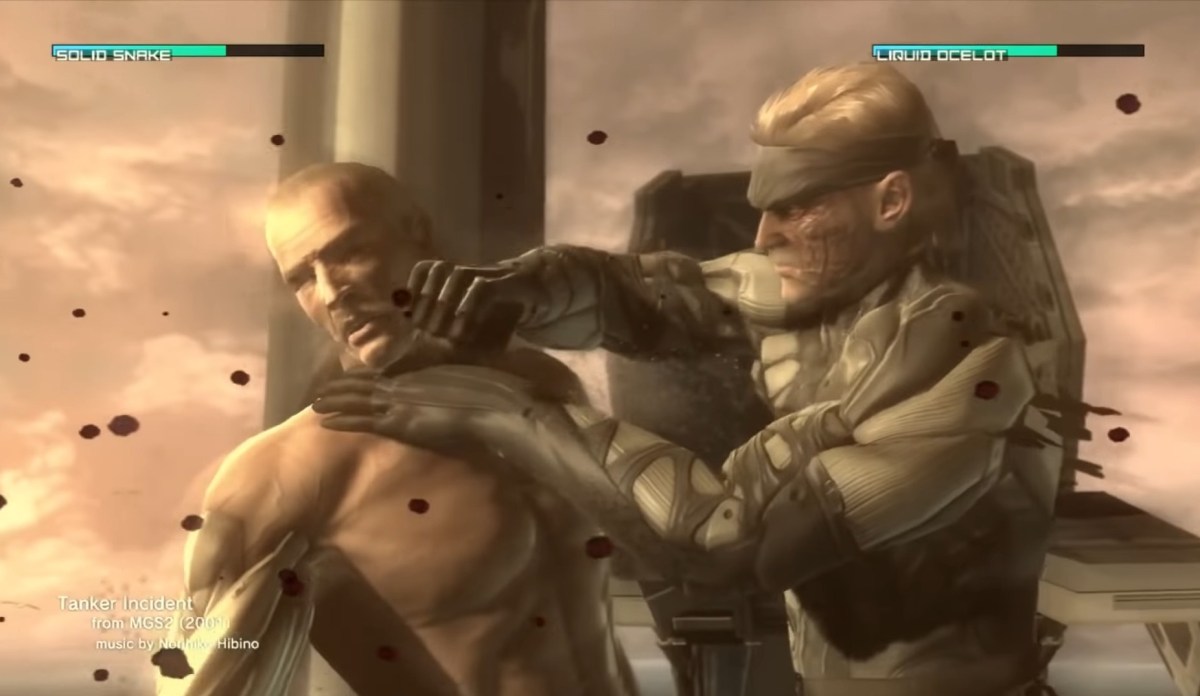 Metal Gear Solid 4: Guns of the Patriots Is a Legacy Sequel in All but Ambition Konami Hideo Kojima uses nostalgia to invoke specific feeling context to reinforce narrative - Old Solid Snake Liquid Ocelot
