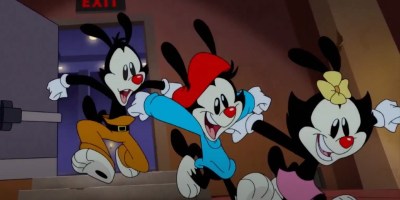 Yakko, Wakko, Dot jumping - Hulu dropped a new trailer for Animaniacs season 3, showing the Warner siblings and Pinky and the Brain ending the series with a bang.