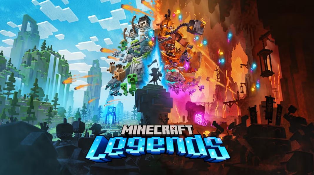 Gameplay trailer: Minecraft Legends will bring base-building gameplay to Microsoft’s blocky universe with an April 2023 release date.